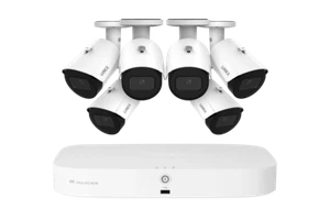 Lorex Fusion Series NVR with IP Bullet 6XCameras 4K 16-Channel 2TB Wired System - Picture 1 of 6