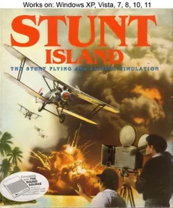 Stunt Island PC Game 1992 Windows 10 11 - Picture 1 of 2