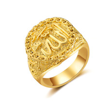 Islamic Ring, Size: 8, Color: Golden