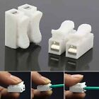Solding Welding No Screw Spring Clamp Terminal  Block 2P Cable Wire Connector