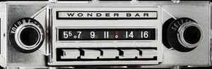 1958-62 Chevrolet Corvette Wonderbar AM/FM Bluetooth® Radio - Imagen 1 de 2