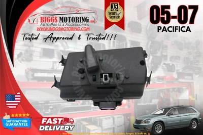 Переключатель левого сиденья водителя для Chrysler Pacifica 2005-2007 годов выпуска - Изображение 1 из 4