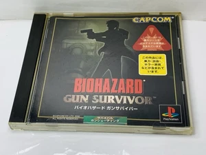Biohazard Gun Survivor Resident Evil Game & Manual Only PlayStation PS1 Japan - Picture 1 of 8