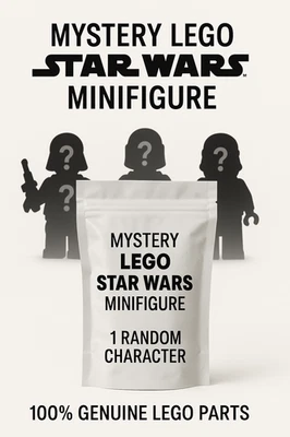 Lote aleatorio de 2 minifiguras LEGO Star Wars genuinas - ¡100% auténticas LEGO! Foto 1 de 2