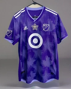 limited Adidas Purple Orlando City MLS VAMOS Orlando jersey #10 Sz Lg 2019 - Picture 1 of 11