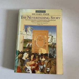 Never-Ending Story King Penguin Paperback Michael Ende 1984 Vintage Book - Foto 1 di 7