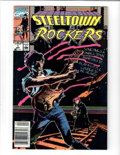 Steeltown Rockers #1 Apr 1990 Marvel Comic.#137037D*2