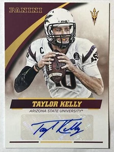 2015 Panini Arizona State, Taylor Kelly Autograph, Card #TK-ASU - Picture 1 of 2
