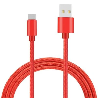 Braided USB to Type-C Fast Charging Data SYNC Charger Cable Cord 3/6/10FT Long - Image 1 of 4