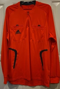 Adidas Clima365 Formotion 1/4 Zip Long Sleeve Shirt Orange Men's Large - Picture 1 of 5