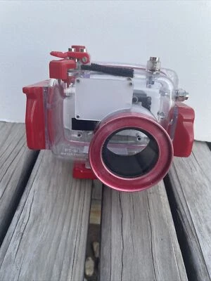 Olympus PT-015 Underwater Camera Case. Great Shape.scuba Diver Snorkeling - Image 1 of 4