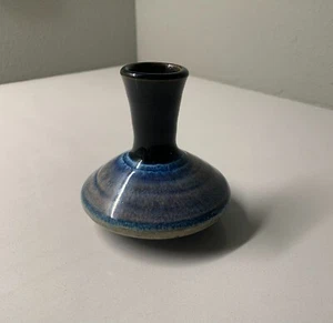 Jay Stewart Studio Pottery Glazed Ceramic Vase Oregon Artist - Picture 1 of 2