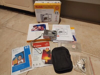 Kodak EasyShare C530 5.0MP Digital Camera Silver Boxed *Read* - Image 1 of 4