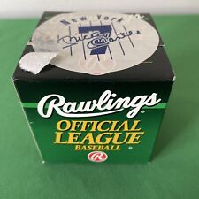 1997 Rawlings Commemorative Official MLB Baseball Mickey Mantle #7 Yankees Logo