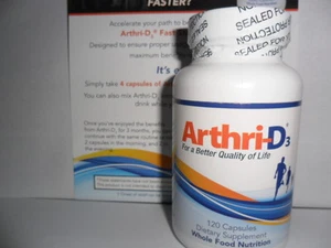 Arthri-D3 Dietary Supplement 120 Capsules - Picture 1 of 1