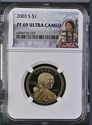 2003 S $1 NGC PF69 Cover