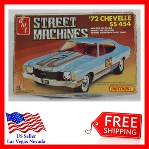 AMT Model 1972 CHEVELLE SS 454 1/25 KIT # PK4177 MOLDED IN COLOR NIB From 1982 - Bild 1 von 8