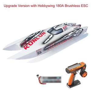 DTRC High-speed RC Racing Boats X55 Remote Control Boat Waterproof Model 130km/h - Picture 1 of 12