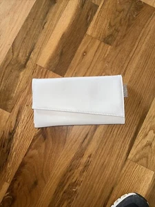 Joyería de cuero blanco estuche de viaje bolsa de almacenamiento nuevo (B1) - Imagen 1 de 2