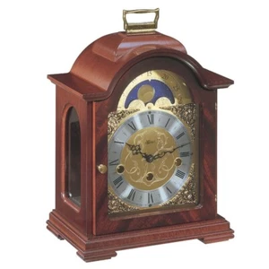 Hermle Debden Arched Mahogany WestminsterChime Mantel Clock - Picture 1 of 1
