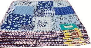 Set di OTTO (8) rare tovagliette reversibili patchwork Pioneer Woman Heritage nuove con etichetta - Foto 1 di 4