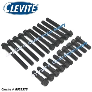 Clevite Cylinder Head Bolt Set Fits 1992-2003 Dodge 318 360 Magnum - Both Heads - Bild 1 von 5
