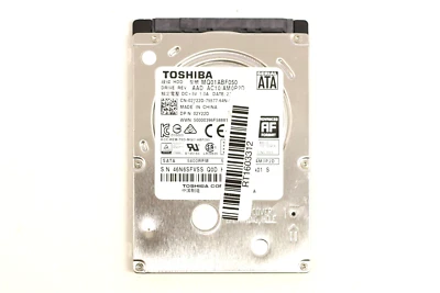 Dell MQ01ABF050 500GB 2.5" 6Gb/s 16MB 5.4K RPM SATA Hard Drive Dell P/N: 02Y22D - Image 1 of 2