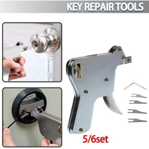 Stainless Steel Strong Lock Door Opener Key Bump Gun Repair Tool Kit y