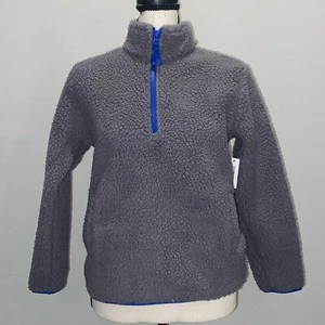 Amazon Essentials Jungen Fleece Viertelreißverschluss Pullover Jacke, Jugend Medium (8), Neu mit Etikett - Bild 1 von 6
