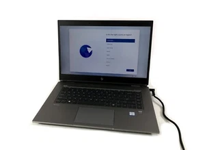 15.6" HP ZBook Studio (G5) Laptop E-2176M 2.7GHz 512GB SSD 32GB RAM - WIN 11 - Picture 1 of 5