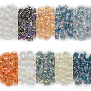 20pcs Fish Glass beads Jewelry Making Beaded Craft Gift Sewing Accessories DIY