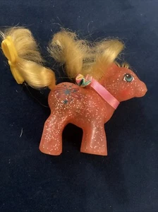 Vintage My Little Pony G1 1984 Baby STARFLOWER Pink GLITTER - Picture 1 of 6