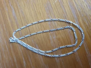 4g Originale Argento Sterling 925 18 Pollici 2mm Figaro Curb Link Catena CESTO 45cm - Foto 1 di 5