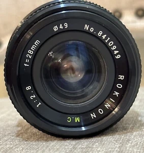 Rokinon M.C 1:2.8, f=28mm Lens - Picture 1 of 6