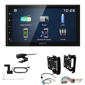 Kenwood 2DIN DAB+ Autoradio für Chrysler Sebring 2007-2010 schwarz - Bild 1 von 5
