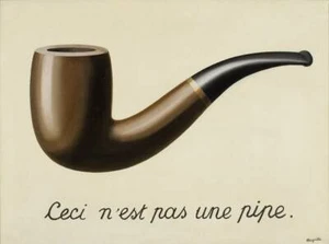 Poster - The Treachery of Images by Rene Magritte, - Picture 1 of 20