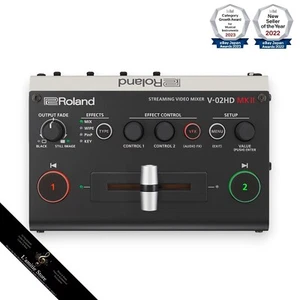 Roland V-02HD MK II Multi-Format Video Mixer with Streaming V02HD Japan New - Picture 1 of 7