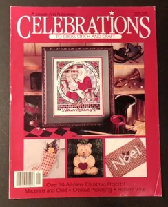 Leisure Arts Celebrations 30 Christmas Projects Premier Issue Vol 1 No 1 - Picture 1 of 6