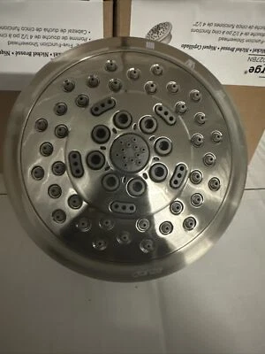 Danze D460023BN Surge Five Function Showerhead, 2.5 GPM, 4 1/2-Inch, Brushed Nic - Image 1 of 4