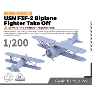 Yao's Studio LYR200255B 1/200 modello militare USN F3F-2 caccia biplano decollo - Foto 1 di 4