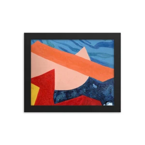 Framed Art Poster Print "Chelsea Too" 8x10" 189 GSM Paper by DonWillisJrArtJr - Picture 1 of 1