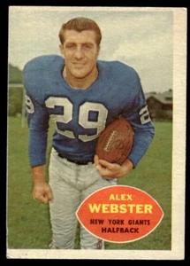 1960 Topps Alex Webster New York Giants #75 - Bild 1 von 2
