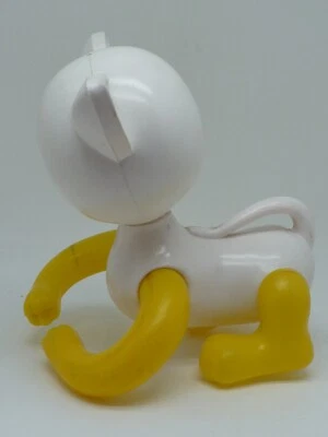 JOUET DE BAZAR ANCIEN PLASTIQUE GROS CHAT - Photo 1/4