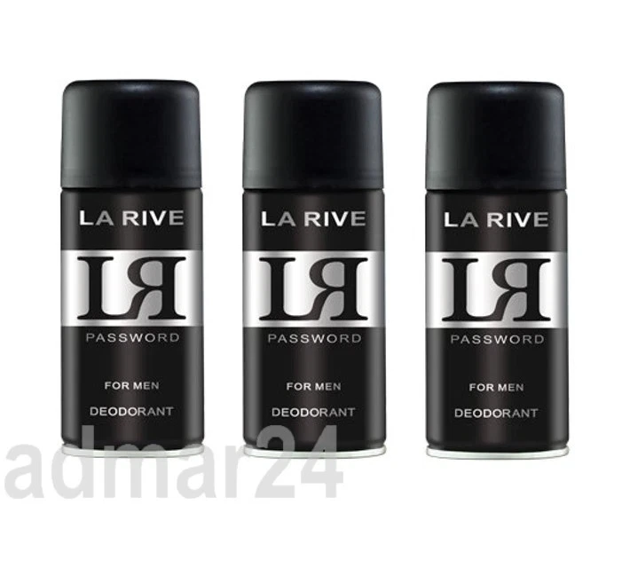 La Rive Password Deodorant Spray 3 x 150 ml - Bild 1 von 1
