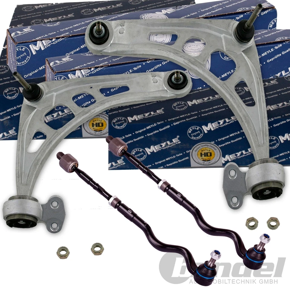 2 MEYLE HD Bras Renforcé + Barre D'Accouplement Avant Convient pour BMW E46 Z4 - Photo 1/1