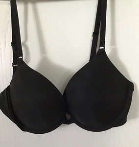 VICTORIAS SECRET*BH PUSH UP SCHWARZ GR 34C /75C WIE NEU TOP - Bild 1 von 5