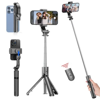 Soporte de escritorio con soporte para teléfono trípode para selfies remoto portátil para iPhone Samsung Foto 1 de 4