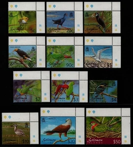 Islas Salomón 2001 - Michel No. 1033-1044 ** - MNH - Aves (IV) - Imagen 1 de 2