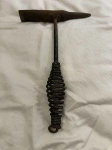 Vintage Welding Chipping Hammer Hardened Steel Ergonomic Spring Shock Absorbing  - Picture 1 of 6