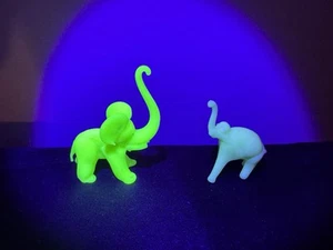 Uranglas Elefant Figuren launisch - Bild 1 von 6